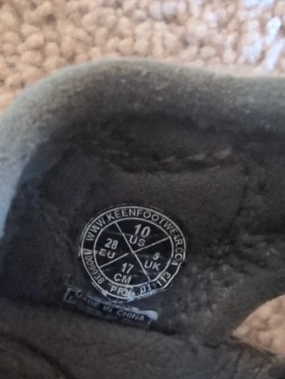 Keen Kids Navy and Gray Closed-Toe Outdoor Sandals
